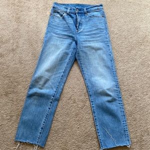 Levis strait cut jean